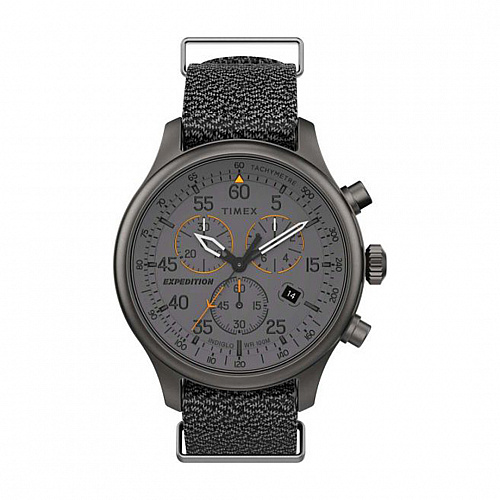 Expedition Field Chronograph 43mm Fabric Strap - Gray